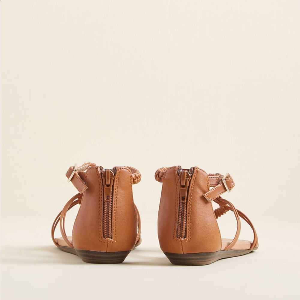 NWT Modcloth Charming Crossroads Braided Sandal - Picture 4 of 15